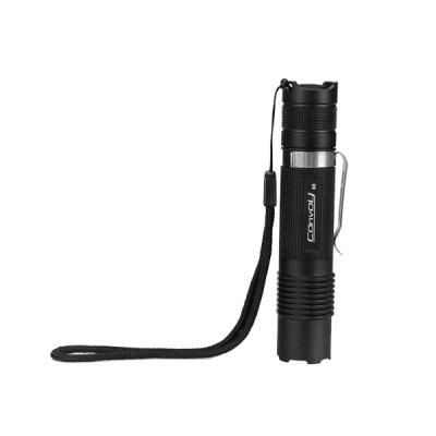 China Mini EDC Convoy S8 XML2 LED Flashlight Lightweight Tactical LED Torch With Pocket Clip for sale