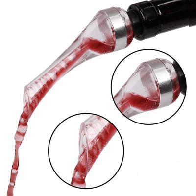 China New Creative Sustainable No Drip Parrot Red Wine Aerator Pourer Liquid Alcohol Dispenser for sale