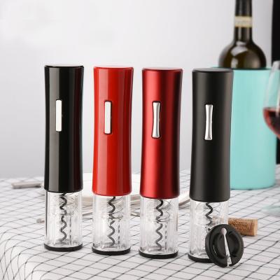 China Sustainable Battery Operated Automatic Electric Cordless Wine Bottle Opener Corkscrew With Foil Cutter for sale