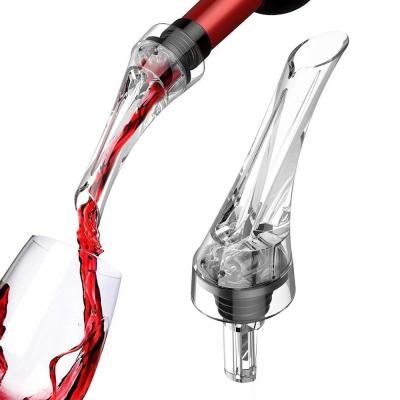 China Easy To Clean 2020 Factory Supply Classic Red Wine Aerator Pourer Decanter Spout For Aerating Wine Instantly For Wine Lovers for sale