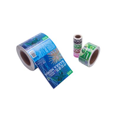 China Waterproof High Quality Heat Shrink Sleeves Plastic Shrink Label PVC Shrink Bottle Label For Mineral Water for sale