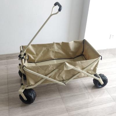 China Durable Folding Trolley Folding Beach Cart Compact Folding Luggage Cart for sale