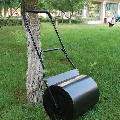 China Inexpensive Garden Accessories and Practical Garden Tool Garden Grass Roller Tools Wholesale Push Spike Lawn Aerator for sale