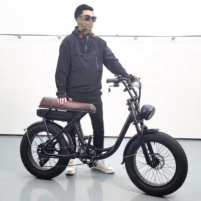 China Fat delivery aluminum alloy MTB long range electric bike retro motor ebike mountain road e bike frame enduro fast bettery double moped tire for sale