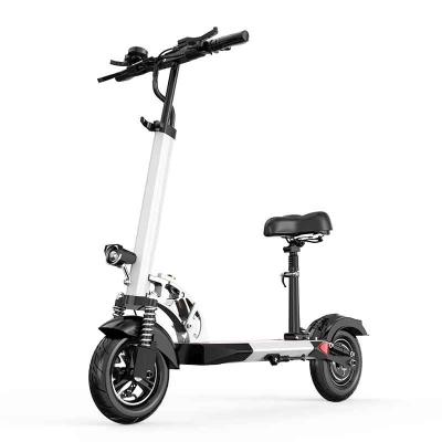 China 500w 1000w electric scooter unisex electric e seat folding elektrikli scooter patinete lowered person electric scooter from USA warehouse for sale