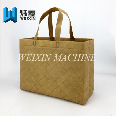 China Eco-friendly 140g  Non-Lamination embossing  Non Woven shoppingBag for sale