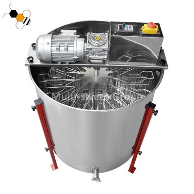 China Automatic Farms Stainless Steel Electric Honey Extractor 12 Frames for sale