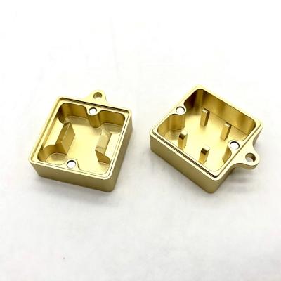 China Aluminum CNC Machined Aluminum Key Top Switch Gold Opener For Mechanical Keyboard Switch Opener for sale