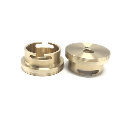 China Custom CNC Ignition Machined Brass CNC Aluminum Turning Ignition Component Brass Light Parts for sale