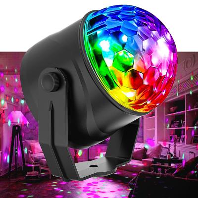 China Wedding Popular Sound Activated Crystal Mini USB Led Disco Ball Light For Birthday Party Bar Club Wedding Light for sale