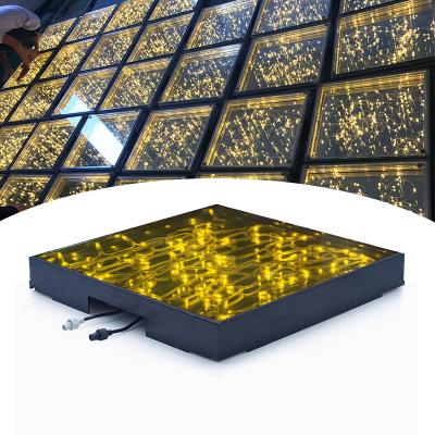 China Wireless Interactive Dance Floor Starlit 3D LED Stage Light Up Twinkle for sale