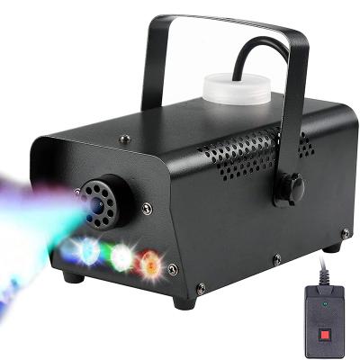 China Stage effects party 400W 500W stage fog machine with RGB led light dmx 512 smoke fog machine manufacture price for sale