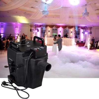 China Manufacturer 6000w 3500w 3000w DJ low dry ice fog machine wedding stage party smoke nimbus dry ice fog machine with deflection t 49x45x47cm for sale