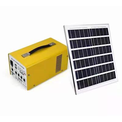 China Mini Solar Power Storage Home Generator Off Grid Kit Battery Portable Supply For Homes Complete Lighting Solar Power Systems for sale