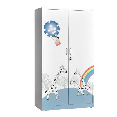 China (Size)Print Adjustable Modern Wardrobe For Living Room Furniture Cabinet Design Living Room Single Door Wardrobe for sale