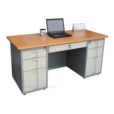 China Hot Direct Adjustable Office Modern Design Metal Furniture Office Factory Factory Sale Steel Table(Height) for sale