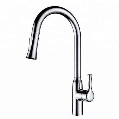 China Pull Out Modern Brass Kitchen Faucet Black Gold Kitchen Faucet Lavamanos Torneiras Cozinha Cocina Para De Grifos From HIMARK Spray To Pull Out for sale