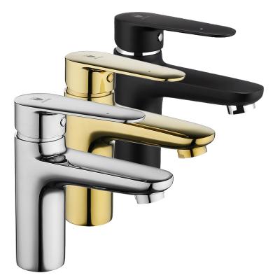 China Basin kraan gold metered wastafel wasserhahn bathroom sink faucet mixer taps HIMARK llave de agua taps bathroom vanity sink faucet for sale