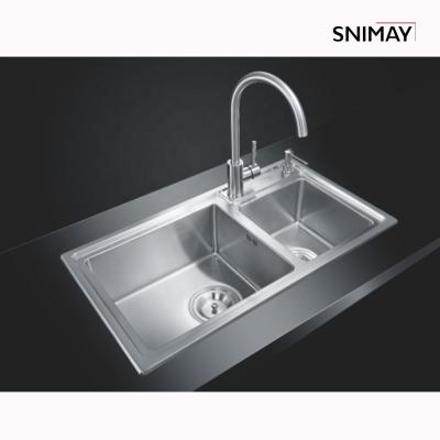 China With Faucet Kitchen Sink Factory Price High Quality Handmade Kitchen Sink for sale