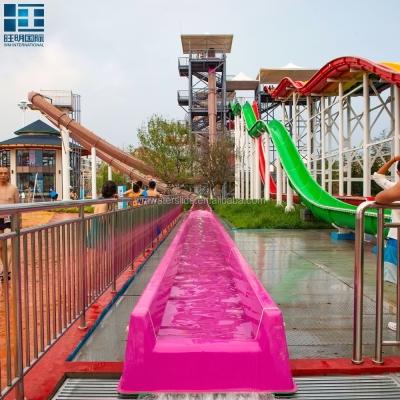 China High Speed ​​Outdoor Fiberglass Water Slide Water Amusement Park Equipment for sale