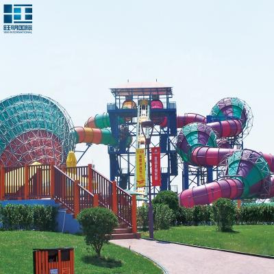 China Large Adult Aqua Park Slides For Sale Teenager/Family Water Park And Amusement Park Supplier for sale