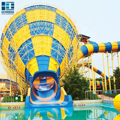 China Fiberglass Guangzhou Adult Water Slide For Outdoor Water Park for sale