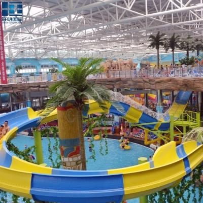 China Teenager/Family Water Park Slide 2 Person Water Tube Fiberglass Adult Water Slide for sale