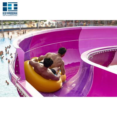 China Fiberglass Water Slide Park Water Roller Coaster Water Sport Equipment for sale