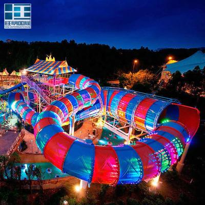 China Outdoor commercial family fiberglass or fiberglass adult raft water slide for sale for sale