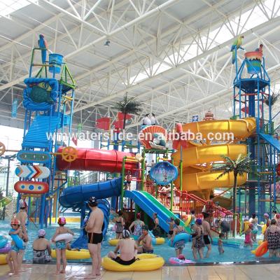 China Fiberglass And Steel Freat Fun Fiberglass Water House Water Pool Aqua Play Aqua House For Sale for sale