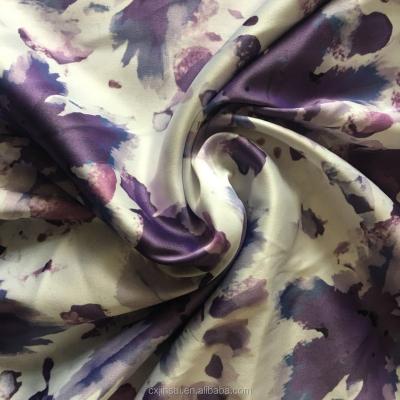 China Wholesale Synthetic Tear-Resistant 100 Polyester Satin Silk Plain Dyed For Satin Robe for sale