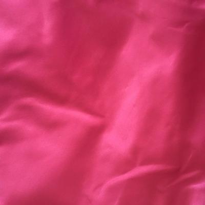 China 100% polyester fusible dyed synthetic silk faux silk fabric for hometextile for sale