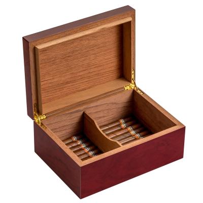 China OEM High Quality Custom Logo Cigar Box Luxury Wooden Humidors for sale