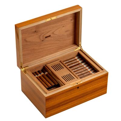 China Cigar Box Packaging Gift Box Humidor Box Guangzhou Cabinet 340*245*155mm Wholesale Wooden Lacquer 500pcs 1.3kg 35pcs for sale