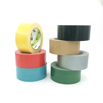 China Good Adhesion Waterproof No Jumbo Residue Cloth Duct Tape Supplier Tape Cheap Duct Tape PVC for sale