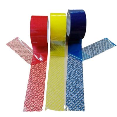 China Waterproof Vacuum Securment Tape Security Wire Open Tear Tape for sale