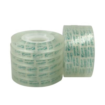 China Waterproof Easy Tear Tape Single Side Self Adhesive Clear Plastic Stationary Tape for sale