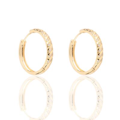 China TRENDY Korean Fashion Big Gold Circle Earrings Trend Statement Earrings 2021 For Women Girls Jewelry Hypoallergenic Piercing Gold Plated for sale