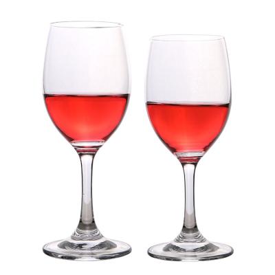 China Creative wholesale design small volume crystal goblet can be customized logo stain household red wine lead-free glass for sale