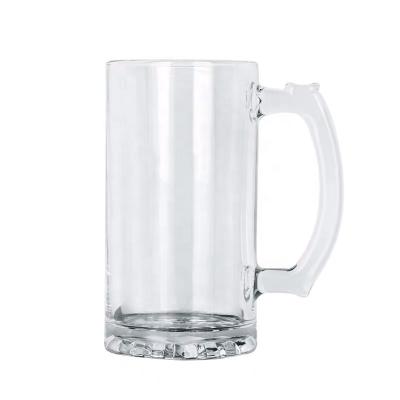 China Large Capacity Carry Handle Water Cup Resistance Cup Thickened High Temperature Glass Beer Mug Glass for sale