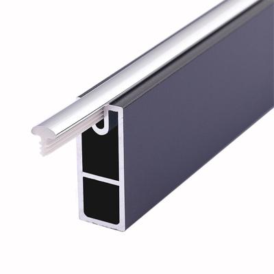 China Modern aluminum alloy wardrobe accessories close thick furniture fittings pipe wardrobe tube for sale