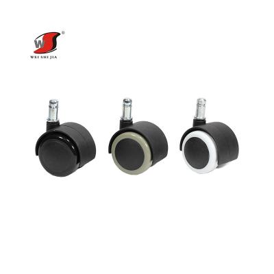 China Universal high load bearing wheel mute overcaster manufacturers directly supply 2 inch table wheel mobile spinner chair casters for sale