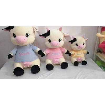 China Plush Toys Hobby Factory Manufactor Stuffed Toys Plush Toy Cow Battle for sale