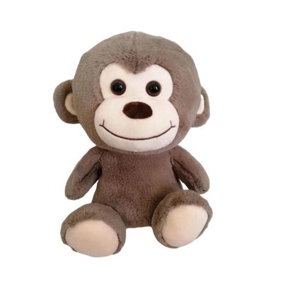 China Cute Monkey Animal Cheap Plush White Stuffed Animal Plush Toys Factory Manufacturer Hobby Toys Hanging Fun Monkeys for sale