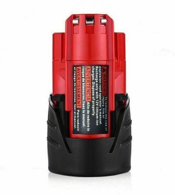 China M12A 12V 1.5Ah~3.0Ah Power Tools Power Tool Battery For Milwaukees Rechargeable Battery for sale