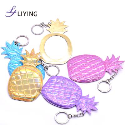 China Wholesale Custom Mirror Clear Pineapple Keychain From Manufacturer for sale