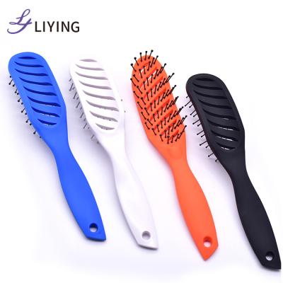 China Cheap Duct Mens Hair Brush Black Hair Brush Bristle Hair Brush for sale