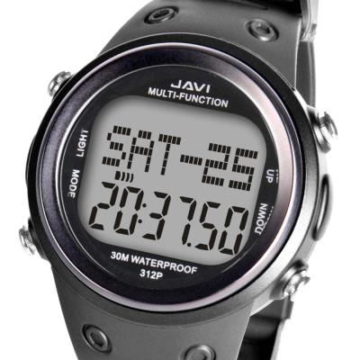 China 30M Waterproof Alarm Multifuntinalt Pedometer Digital Watch Automatic Calendar for sale