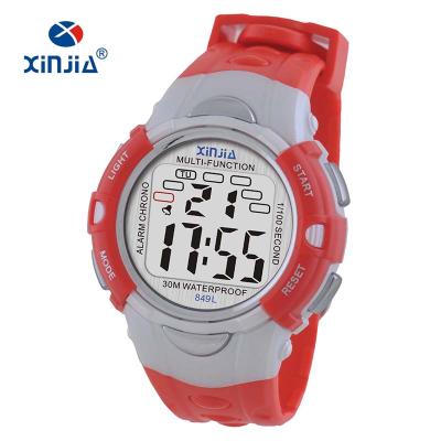 China Alarm Wristwatches Japan Movt Watches Stainless Steel Custom Sport Watch for sale