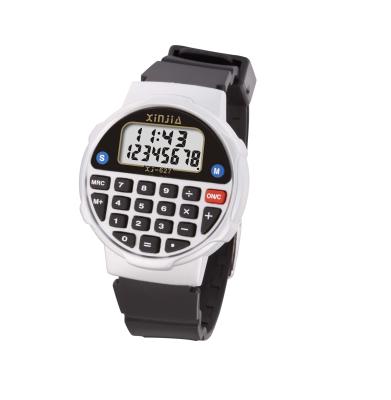 China Alarm Children Calculator Watch Clock Unisex Child Universal Date Time Electronic Wrist Watch for sale